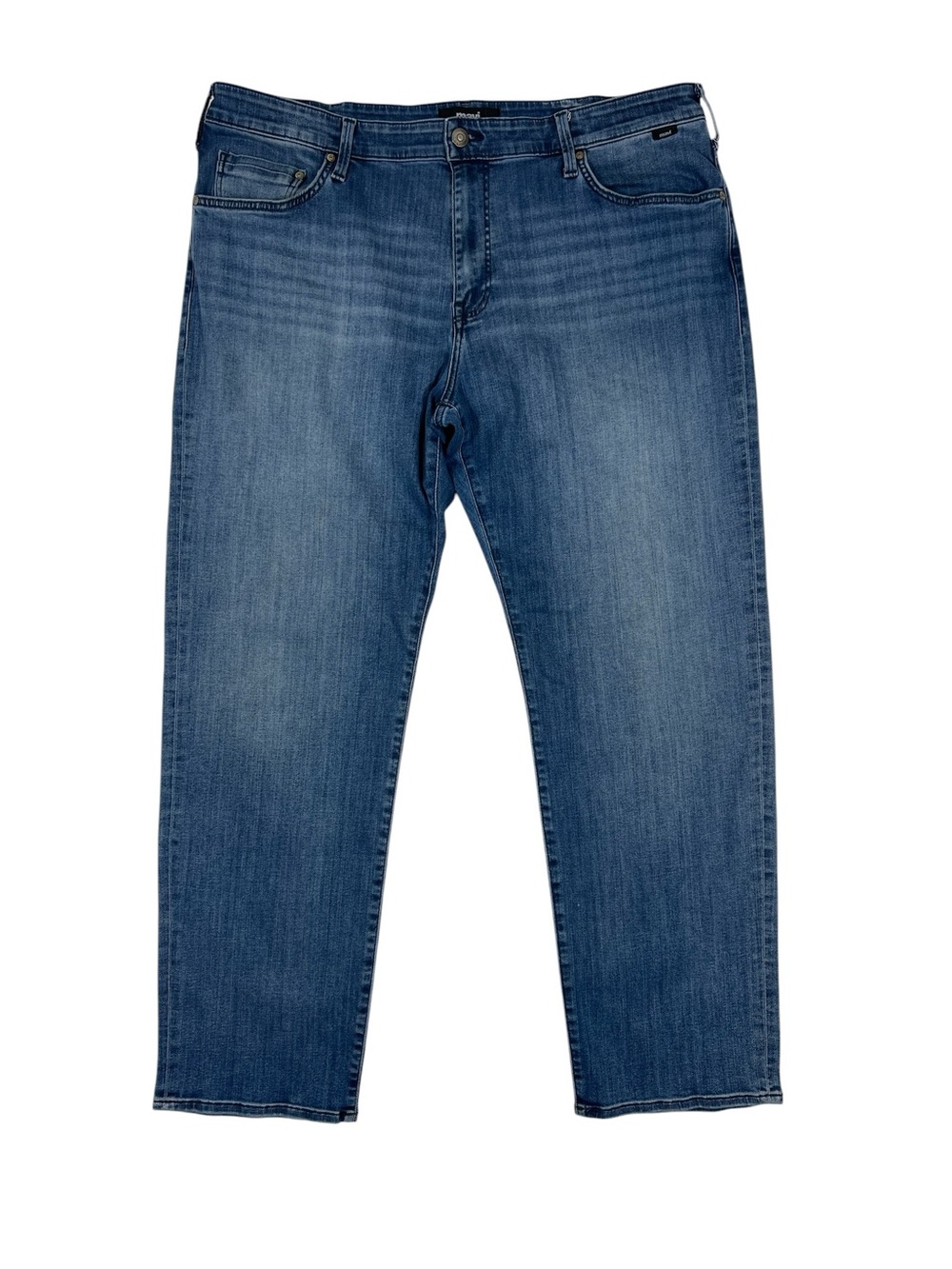 MAVI MATT RELAXED straight leg jeans medium wash cotton blend size 40x32 EUC